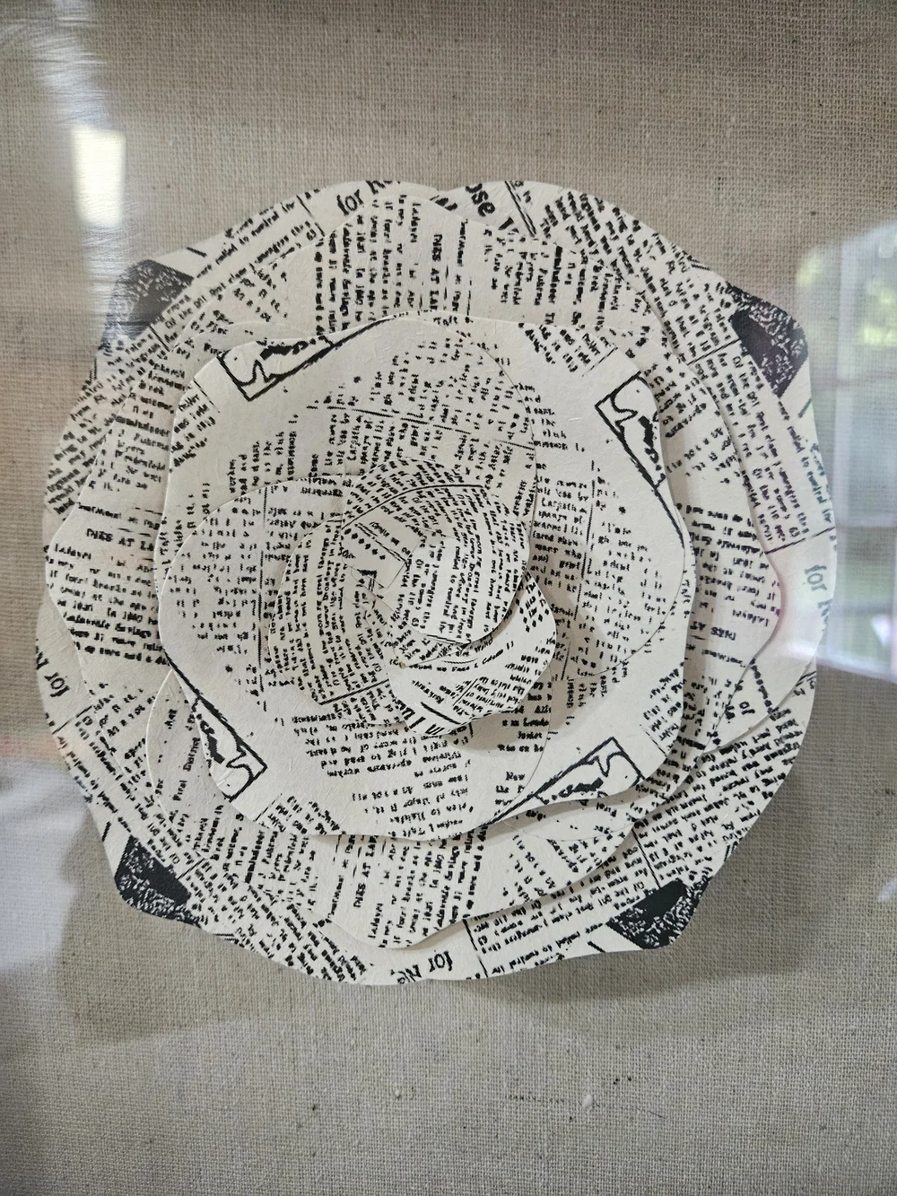 Handmade decorative framed